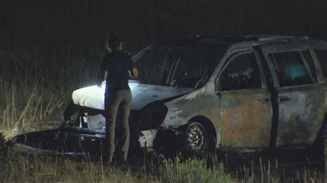 Masked robbery attempt now suspected in US 287 shooting that led to fiery crash